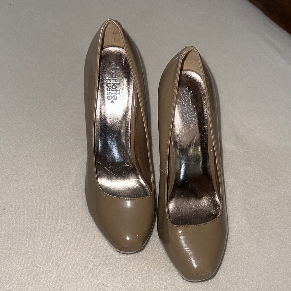 Charlotte Russe Tan Heels